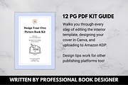 Picture Book Template Kit for Canva, a Magazine Template by Self Publishing Magic (Thumbnail 2 of 5)