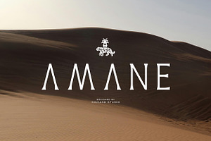 AMANE Serif Font, a Serif Font by Hishand Studio