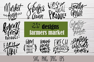 21 designs for farmers market