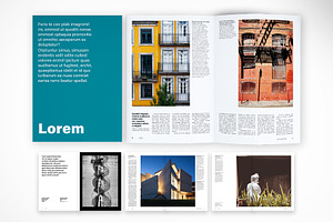 Simple Brochure with Large Format, a Print Template by McLittle Stock