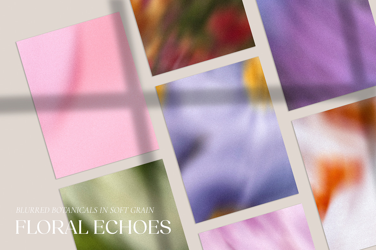Floral Echoes - Blurry Backgrounds, a Background Graphic by Dina Mae (Photo 9 of 14)