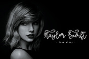 Brooklyn script font, a Script Font by fluffyartstudio (Thumbnail 4 of 6)