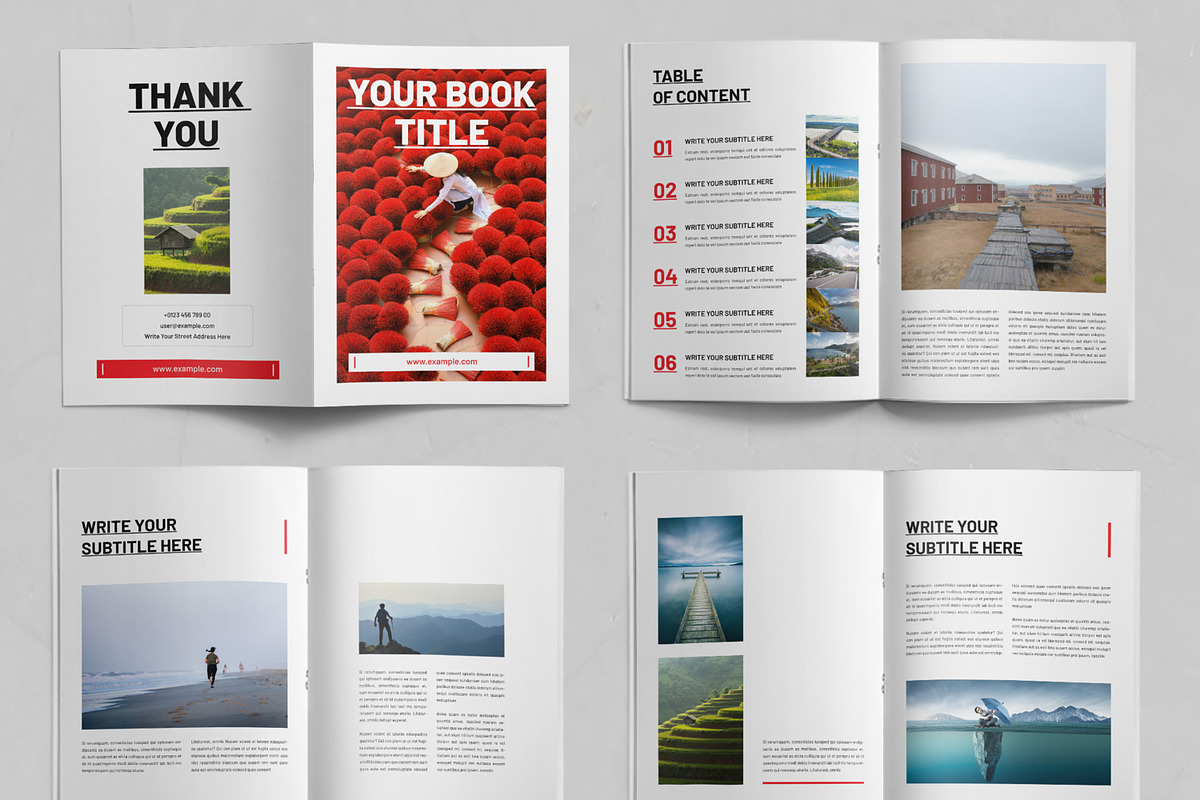 Book Title Magazine Template, a Magazine Template by ContestDesign (Photo 2 of 3)