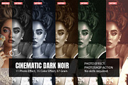 Cinematic Dark Noir Photoshop Action, an Action Add-On by MRI STUDIO (Thumbnail 1 of 13)