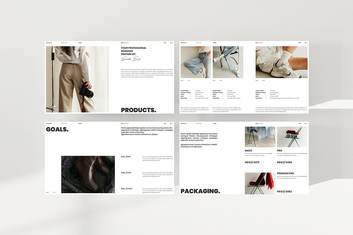 Brand Portfolio Presentation Design, a Presentation Template by ArtisanaAura (Photo 12 of 13)