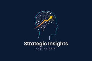 Strategic Growth & Tech Logo Design, a Branding & Logo Template by Walldecorated