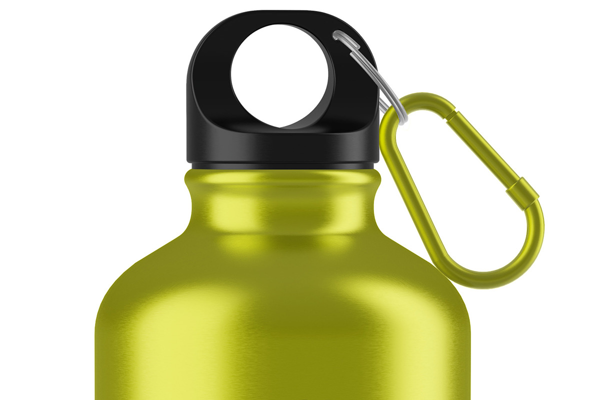 Metallic Bottle Mockup, a Product Mockup by AlkStudio (Photo 8 of 10)