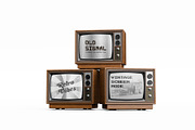Retro TV Mockup, a Mockup by SLAB! Design (Thumbnail 6 of 6)
