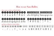 Bullets, a Font by Wiescher Design (Thumbnail 10 of 14)