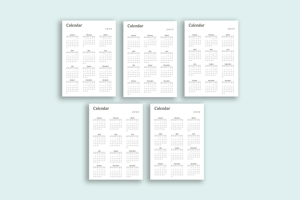 Ultimate Business Planner Bundle, a Stationery Template by LaxmiOwl (Photo 5 of 11)