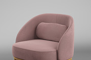 Fuuga Armchair, a Furniture 3D Model by NOMODOL (Thumbnail 3 of 6)