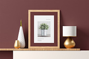 Photo Frame Mockup, a Household Mockup by AlienValley (Thumbnail 3 of 4)