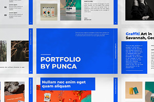 Portfolio Google Slides Template