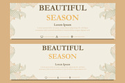 Abstract Floral Banner Template, a Marketing Template by sekitarief (Thumbnail 2 of 3)