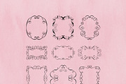 Curly Flourish Frames & Borders, an Object Graphic by venimo (Thumbnail 12 of 15)