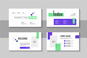 Business Marketing Plan Layout, a Presentation Template by Pavel_design (Thumbnail 2 of 4)
