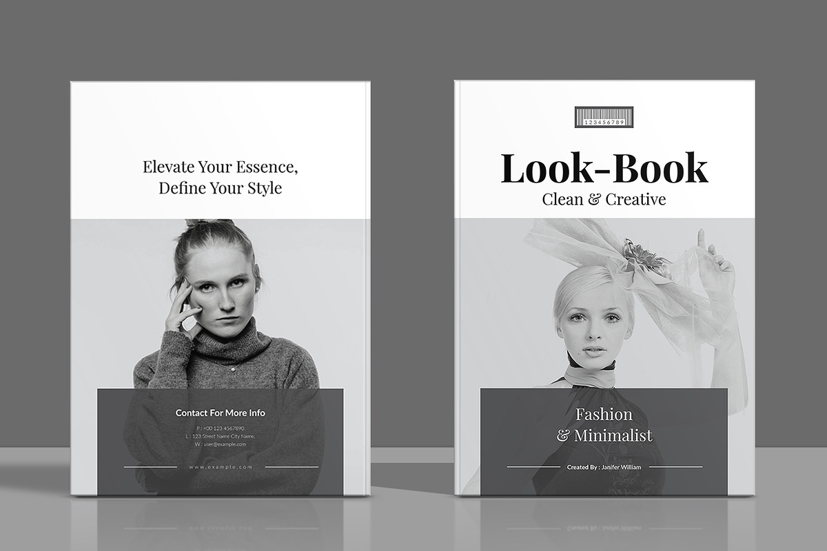 Fashion Lookbook Template, a Brochure Template by Spark_Creative (Photo 13 of 17)