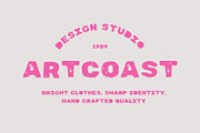 SA Candy Press Retro Display Font, a Sans Serif Font by Artcoast Std. (Thumbnail 5 of 7)