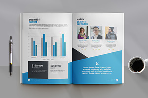 Company Brochure Layout Template