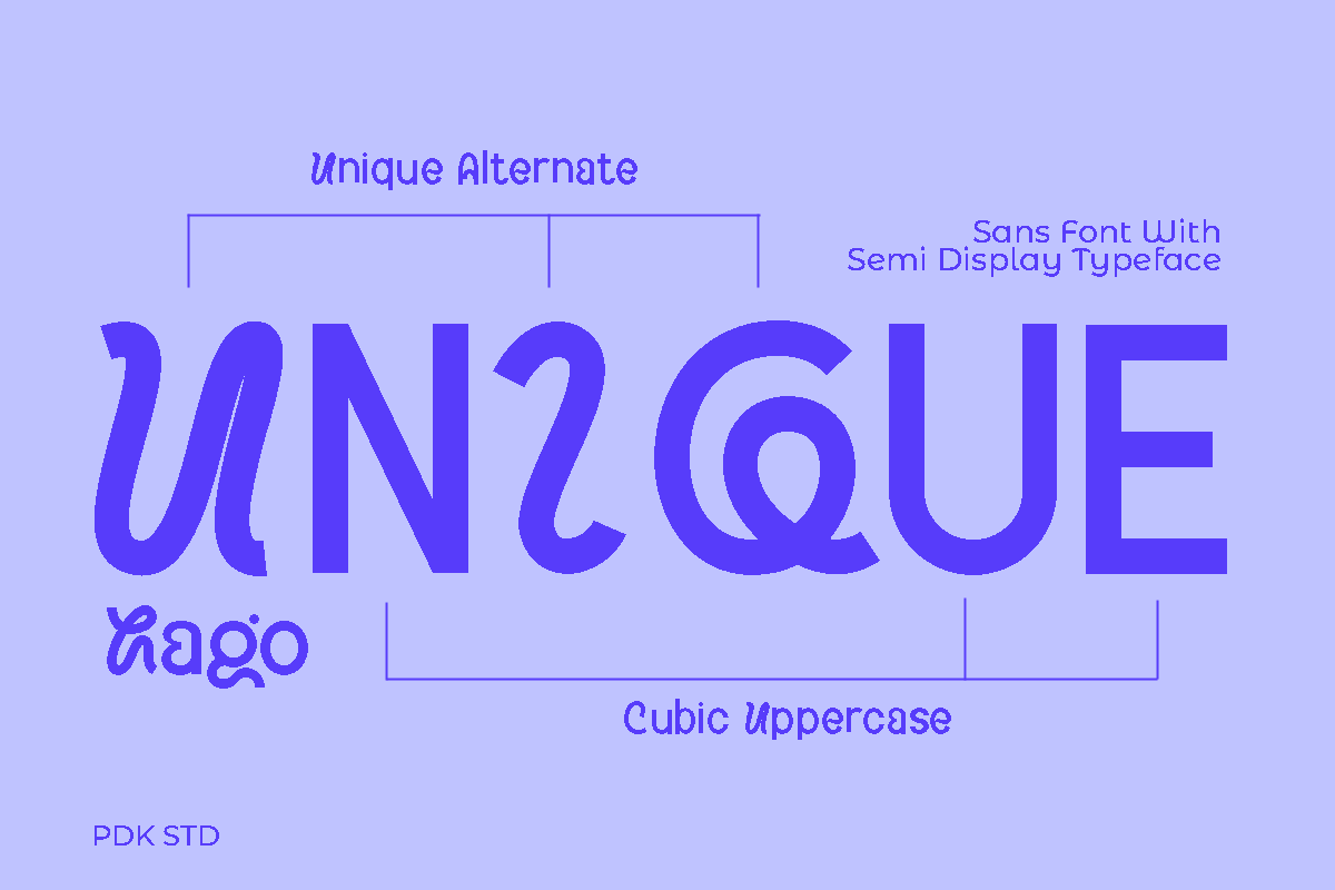 Hago - Playful Sans, a Sans Serif Font by Pandeka Studio (Photo 6 of 11)