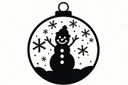 Christmas Laser Cut Ornament Bundle, a Graphic by musafir_fashion (Thumbnail 10 of 16)