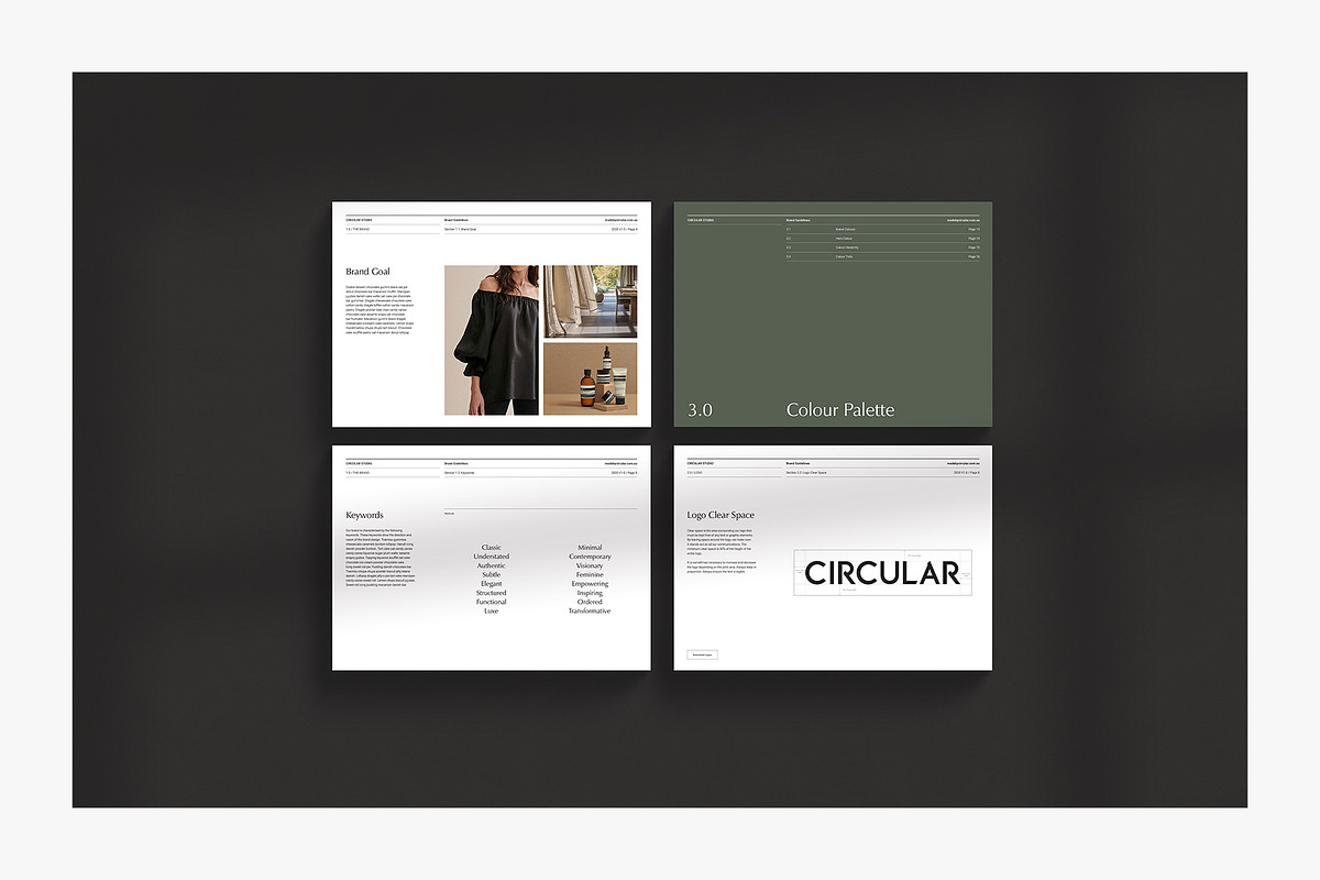 ODESSA / Brand Guidelines, a Presentation Template by Circular (Photo 15 of 20)