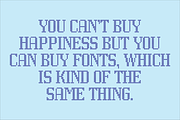 Display Dots One Font, a Font by GG Design (Thumbnail 10 of 10)
