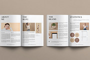 Digital Media Press Kit Template, a Brochure Template by E-Type (Thumbnail 3 of 7)