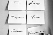 Shopping Script Variable, a Script Font by Roland Huse Design (Thumbnail 3 of 7)
