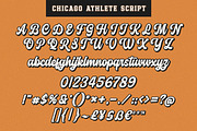 Chicago Athlete a Retro Sporty Font, a Slab Serif Font by Blankids Studio (Thumbnail 12 of 14)