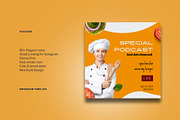 Burger / Food Instagram | CANVA, a Social Media Template by Azruca (Thumbnail 2 of 17)