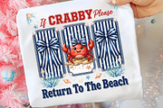 Coquette Bow If Crabby Beach PNG, an Illustration by CreationArt (Thumbnail 3 of 9)