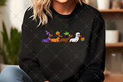 Cute Halloween Dachshund Dog PNG, an Illustration by Craft Nest (Thumbnail 5 of 6)