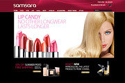 Hot Cosmetics, a WordPress Template by hot-themes (Thumbnail 1 of 4)