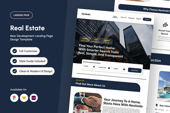 Nestindo - Property Landing Page preview 6