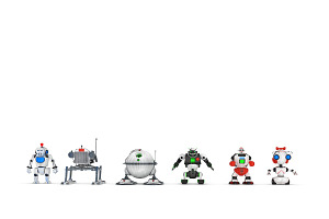 Funny Robots Pack 2