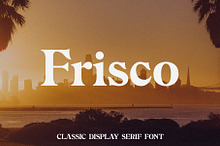 Frisco - Classic Serif Font
