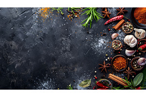 Herbs and spices, a Food & Drink Photo by Neirfy