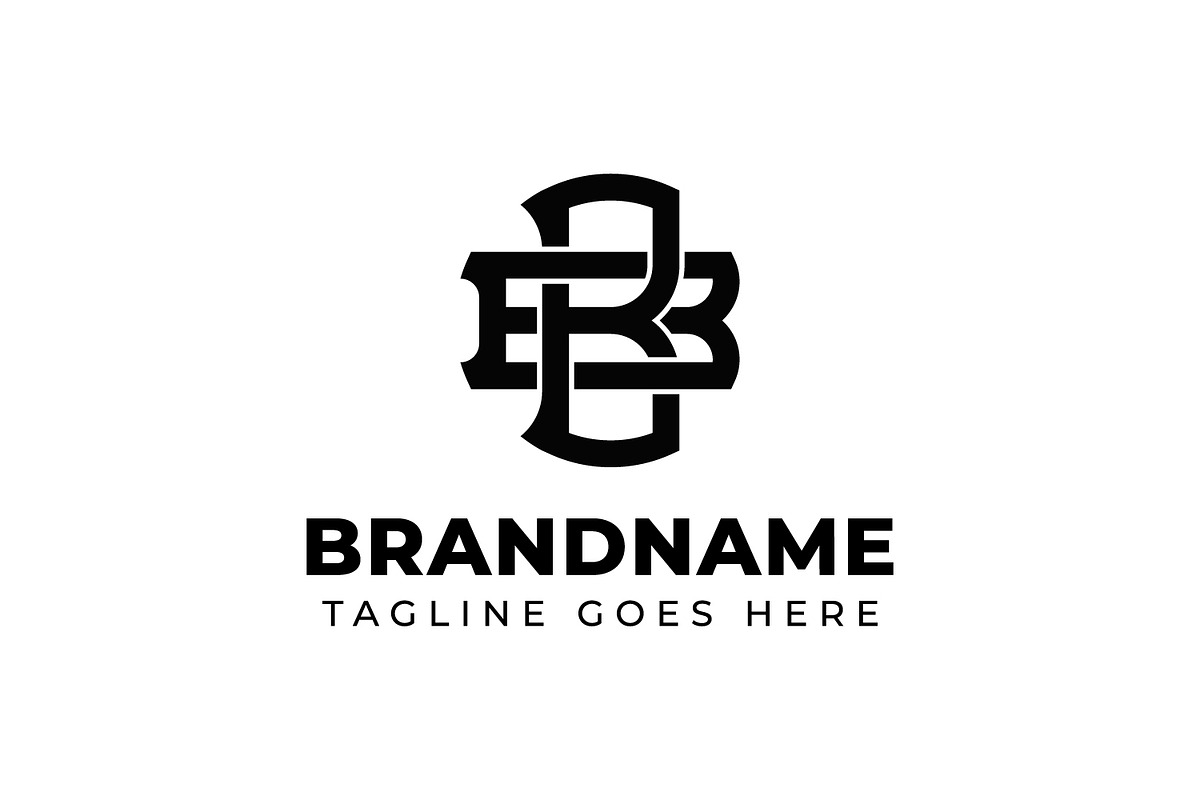 Letters BB Monogram Logo, a Branding & Logo Template by Pray Art Design Studio