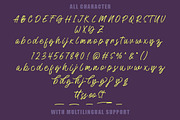 Gamata - Brush Script, a Script Font by Rillatype (Thumbnail 7 of 7)