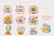 Back to School Vector Collection, an Education Illustration by sundrameda (Thumbnail 3 of 7)