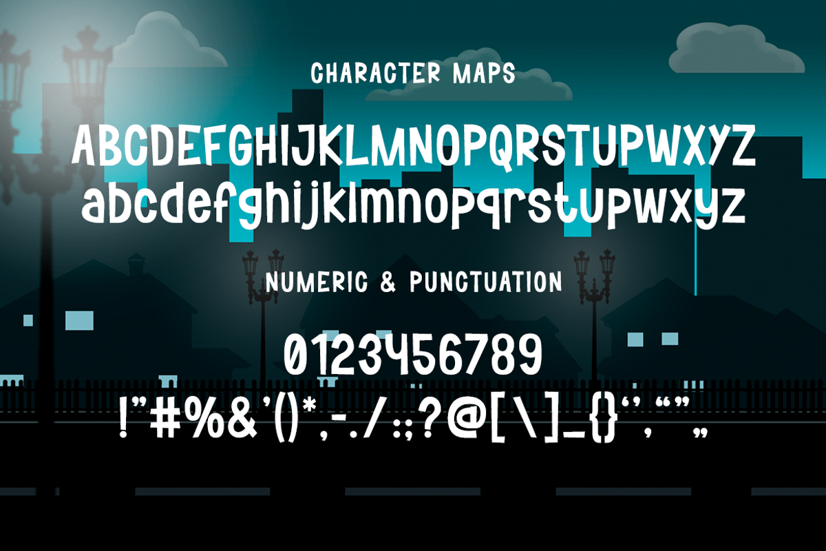 Flicker - Story Gaming Font, a Sans Serif Font by Modestype Studio (Photo 4 of 11)