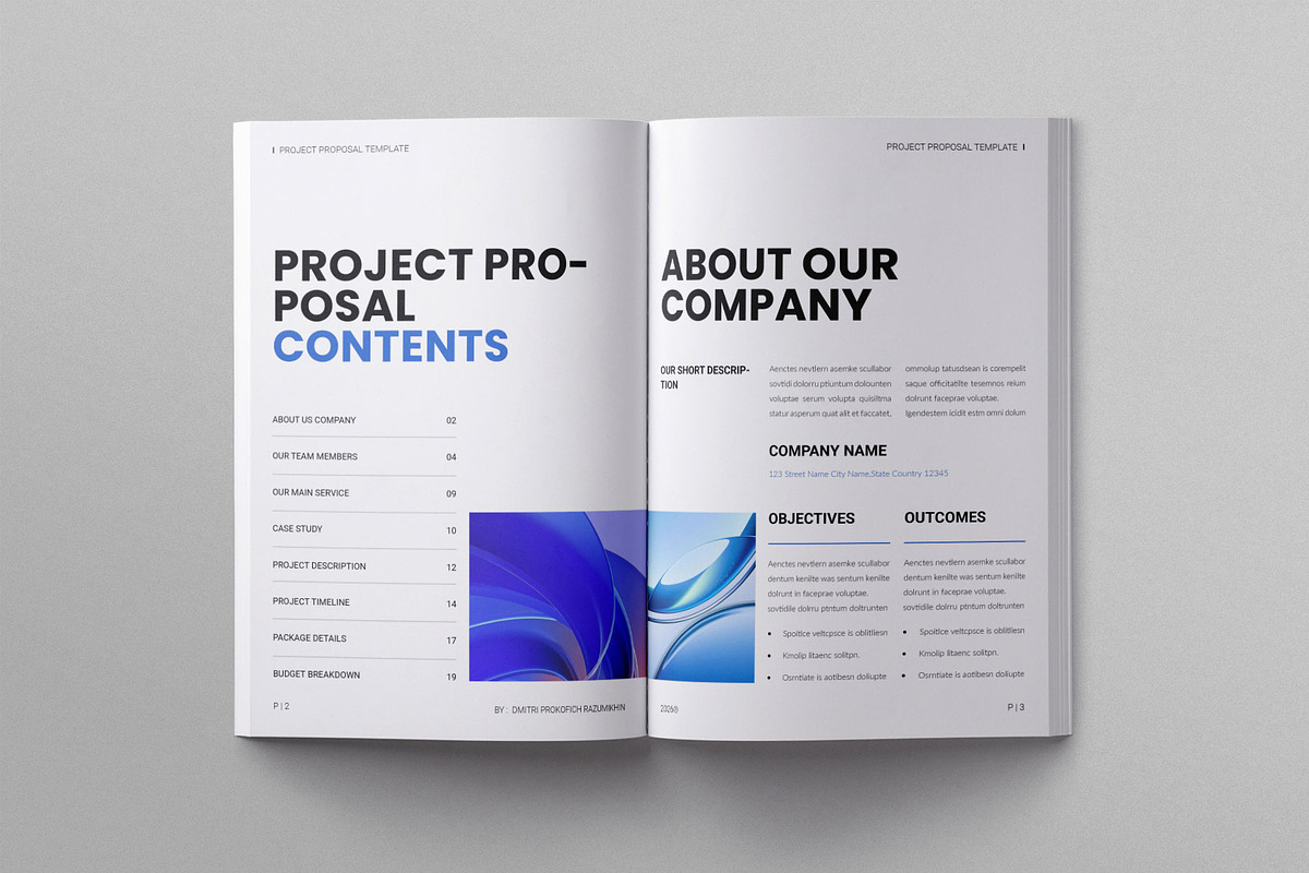 Project Proposal Template | Canva, a Brochure Template by ElvinPrint (Photo 3 of 9)