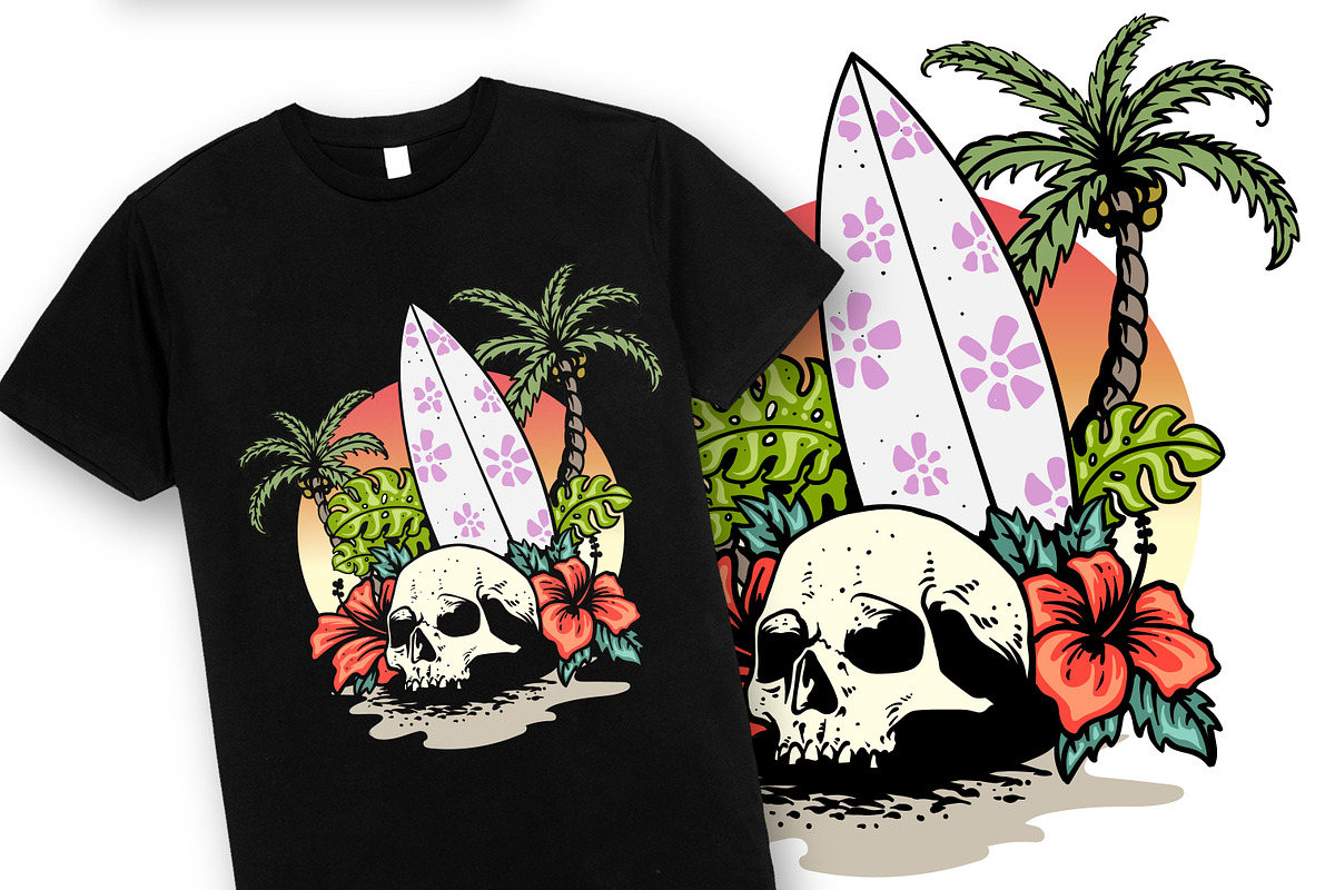 surfing & beach artwork BUNDEL, a Person Illustration by grindstudio (Photo 2 of 5)