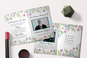 Funeral Program Template, an Invitation Template by Mazharul Islam (Thumbnail 3 of 3)