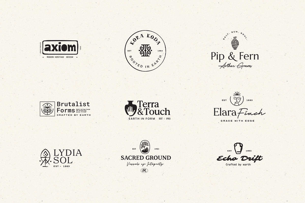 The Artisan Archive | Logo Kit, a Branding & Logo Template by Studio_Byrsa (Photo 3 of 14)