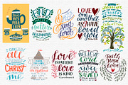 NEW BUNDLE 30 BIBLE VERSES, an Illustration by Ola-la-la (Thumbnail 3 of 8)