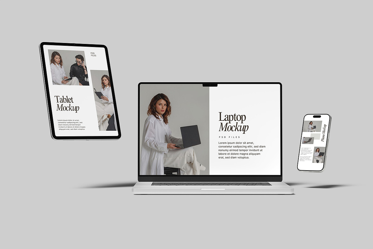 Multi Device Mockup, a Device Mockup by Graphiculon (Photo 8 of 11)