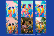Botanical Romance Bundle, a Person Illustration by StockVerse Creative (Thumbnail 1 of 7)