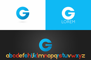 Letter G logo vector icon